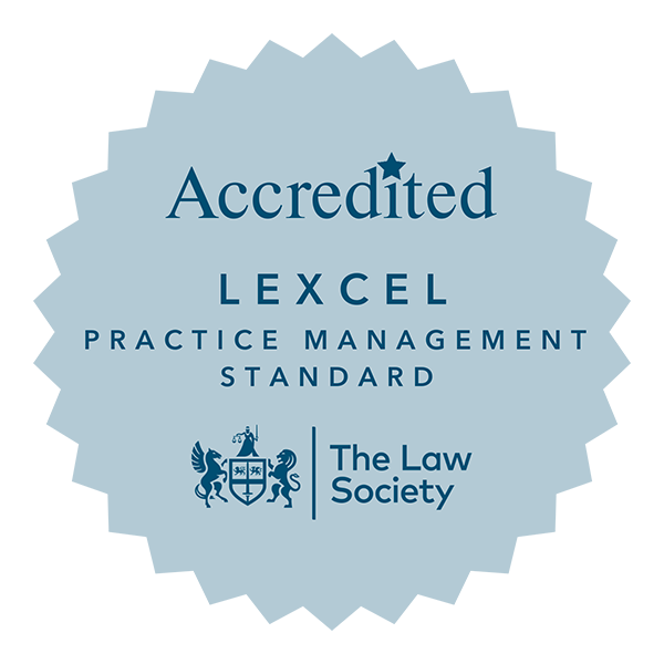Accredited LEXCEL Practice Management Standard